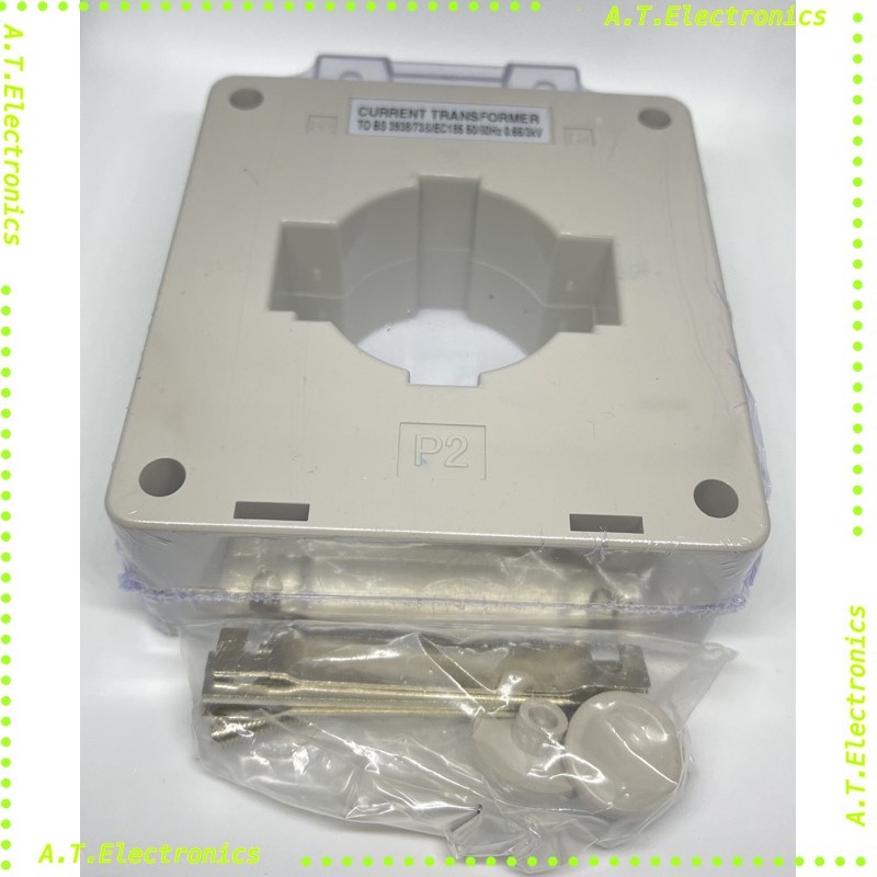 ถูกสุด! Current Transformer  RATlO:600/5A. VA:2.5 TYPE:MSQ-60.   CLASS:1.  1T