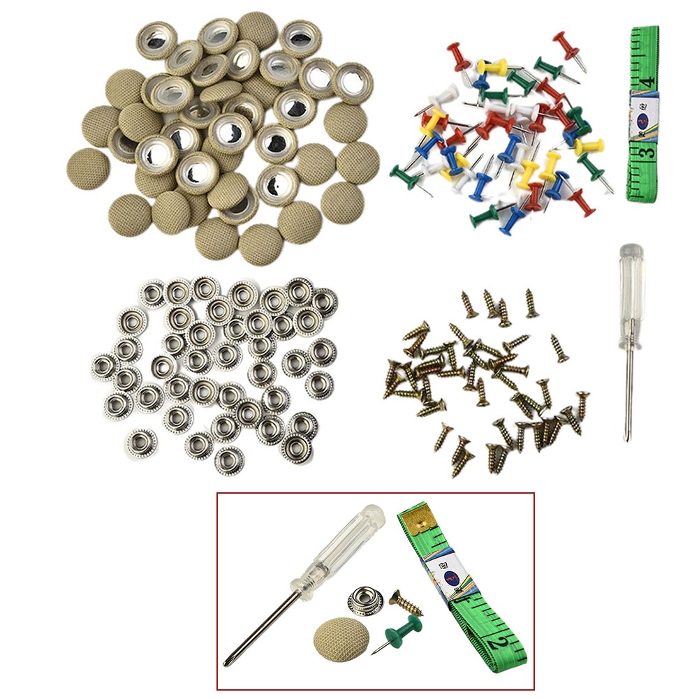 [LSAR] หลังคารถซ่อมหมุดหย่อนคล้อย Headliner Fix Repair Pins Snap Rivet 40 ชิ้น