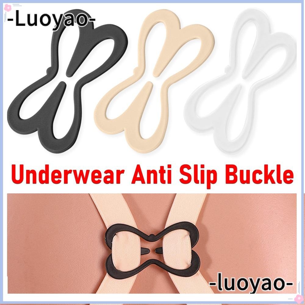 ลูoyao ชุดชั้นใน Anti Slip Buckle, ปรับที่มองไม่เห็น Bra Anti Drop Strap, ขายร้อนโปร่งใส Slip ชุดชั้นใน Anti Slip สายคล้องไหล่ Fixator ผู้หญิง