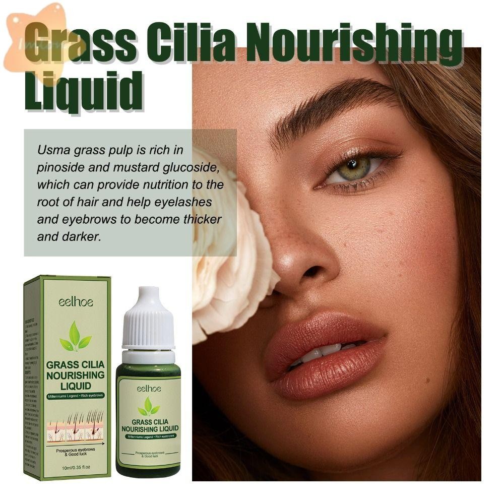 Imlon Eyebrow Growth Liquid, Usma Grass 10ml Cilia Growth Nourishing Liquid, Nourishing With Eyebrow