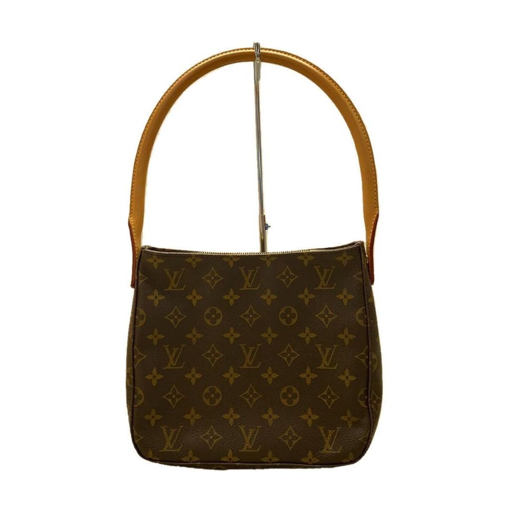 LOUIS VUITTON Tote Bag Monogram Looping MM Canvas Brown PVC Direct from Japan Secondhand 23432815698