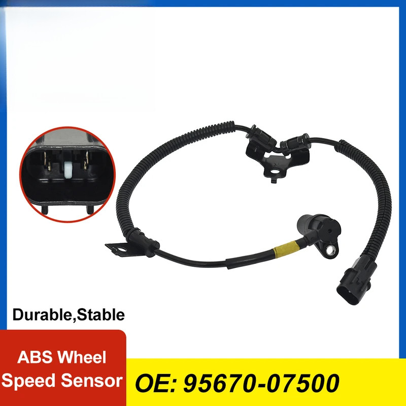 Aauto เซ็นเซอร์ความเร็วล้อ ABS 95670-07500 9567007500 ด้านหน้าขวาสําหรับ KIA Picanto 2008-2010 อุปกร