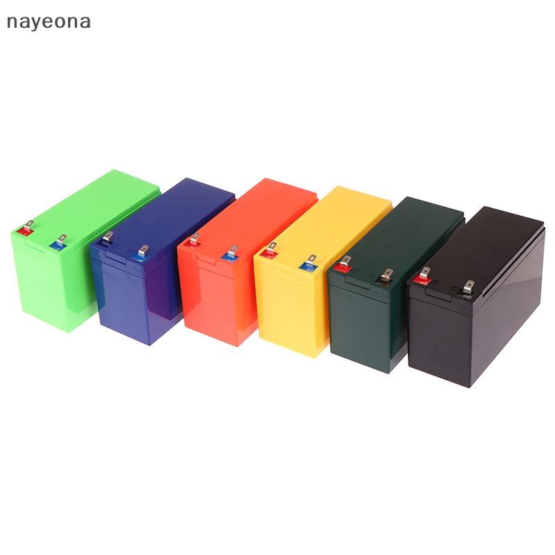 [NAY] กล่องเปล่า 12v 7Ah ใส่เซลล์ 18650 ได้ กล่องเก็บของ EON ขนาด 3*7 HolderStrip