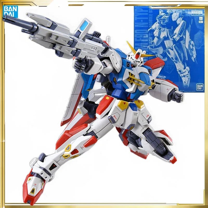 Band Original Anime GUNDAM F90 N Type 1/100 MG Series ASSEMBLY Model Kit Anime Action FIGURE พลาสติก