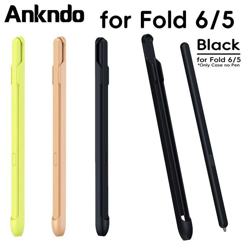 Ankndo Pastable ช่องเสียบปากกา Touch Stylus ปากกาสําหรับ Samsung Galaxy Z พับ 6/5 Stylus ผู้ถือปากกา