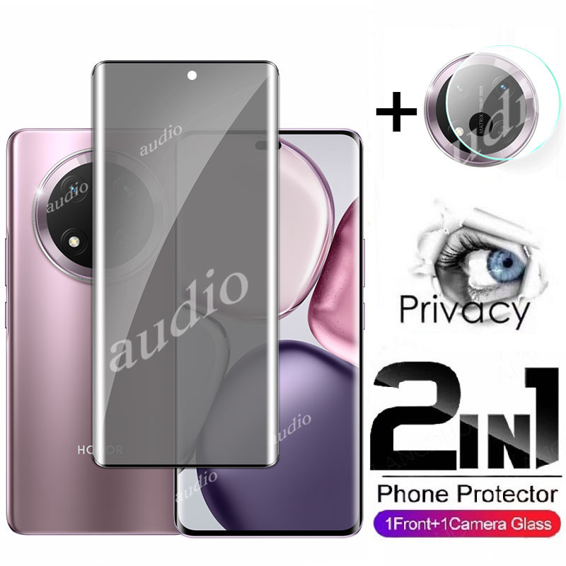 Honor X9C 5G 2in1 หน้าจอส่วนตัวพร้อมฟิล์มเลนส์สําหรับ Honor X9C HonorX9C 5G 2024 ความเป็นส่วนตัวป้อง