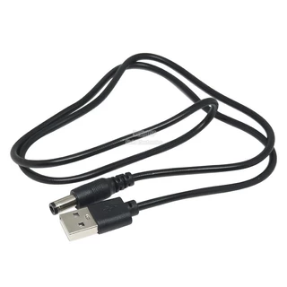USB ไปยังสายชาร์จ DC 5.5 * 2.1 / 2.5 สายไฟทองแดงหลัก DC005 สายแปลง DC สายชาร์จ