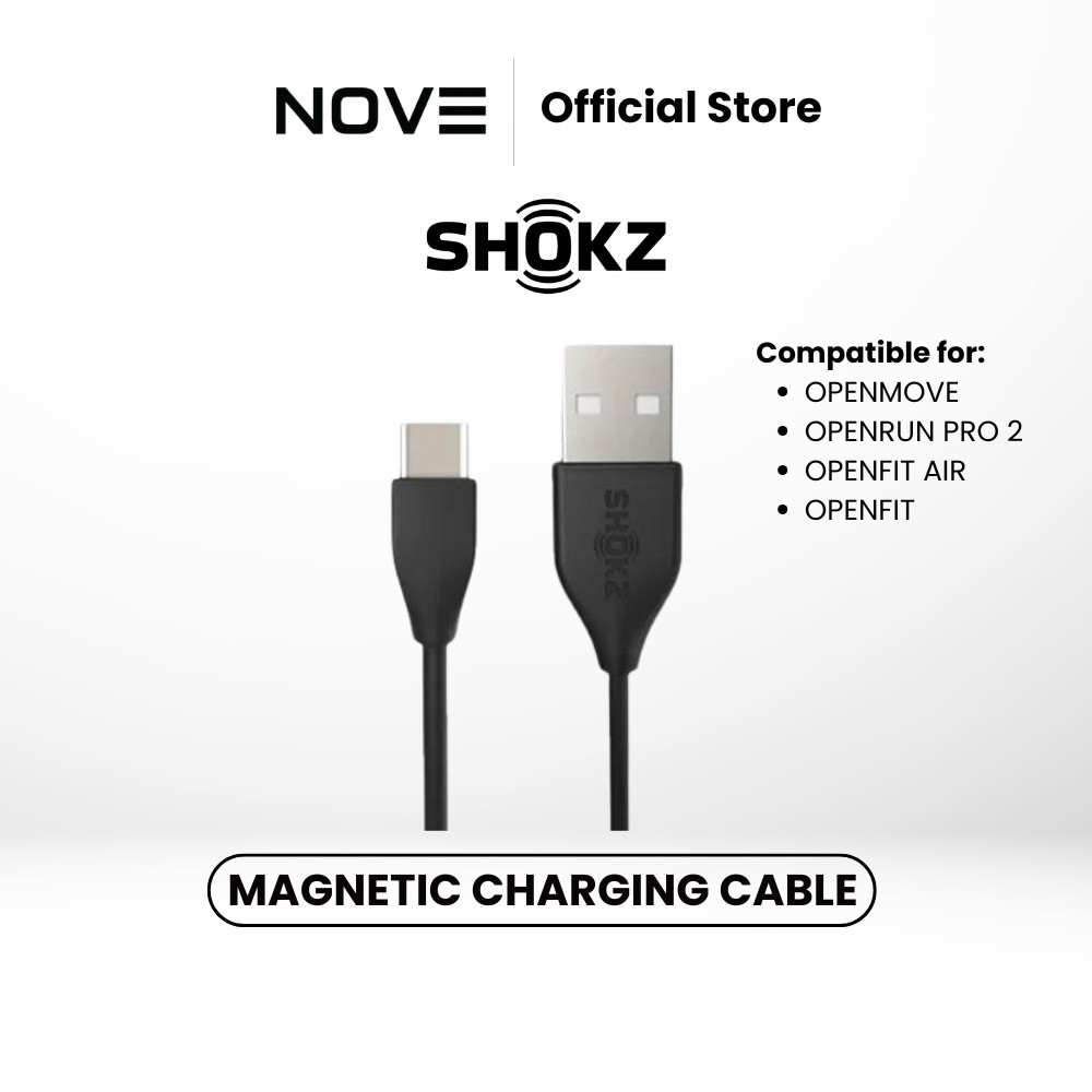 SHOKZ สายชาร์จ USB Type C สําหรับ OpenFit/OpenFit 2/ OpenFit Air/OpenMove/ OpenRun Pro 2