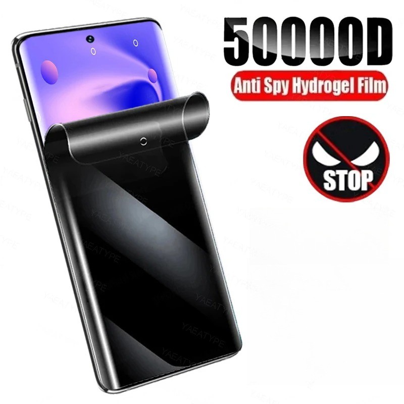 2 ชิ้น HD และความเป็นส่วนตัว Hydrogel ฟิล์มสําหรับ Huawei nova Y60 Y61 Y63 Y70 Y71 Y72 Y72S Y73 Y90 