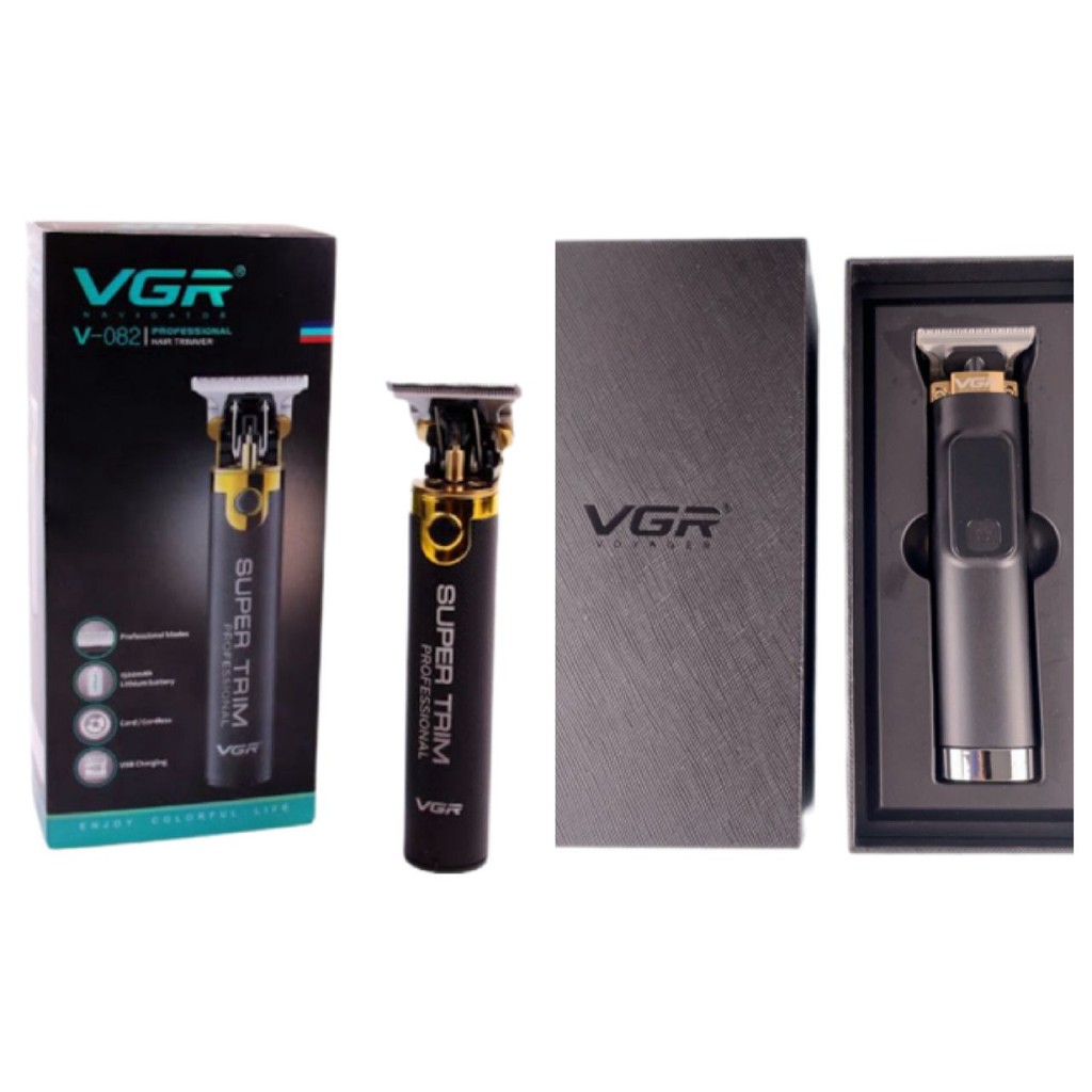 VGR V-985 หรือ V082 Professional T-blade Beard Hair Clipper & Trimmer ไฟฟ้าเครื่องไร้สาย