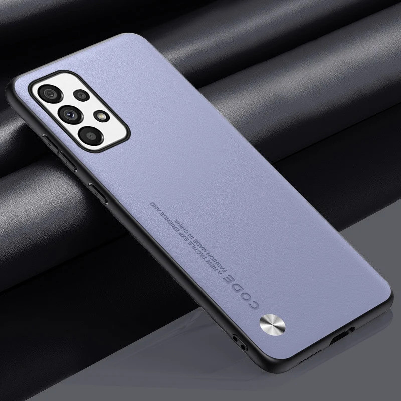 หรูหรา PU หนังสําหรับ Samsung Galaxy A13 4G A23 A33 A53 A73 5G A03 A03S ปกหลังซิลิโคนป้องกันโทรศัพท์กรณี Coque