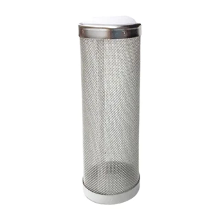 ตู้ปลากรองเหล็ก Aquarium FILTER Guard กุ้งอุปกรณ์เสริมปลาเหล็กสุทธิถังอุปกรณ์เสริม Aquarium 1PC สแตนเลสกรอง S/L ขนาด Aquarium อุปกรณ์เสริม Inflow Inlet