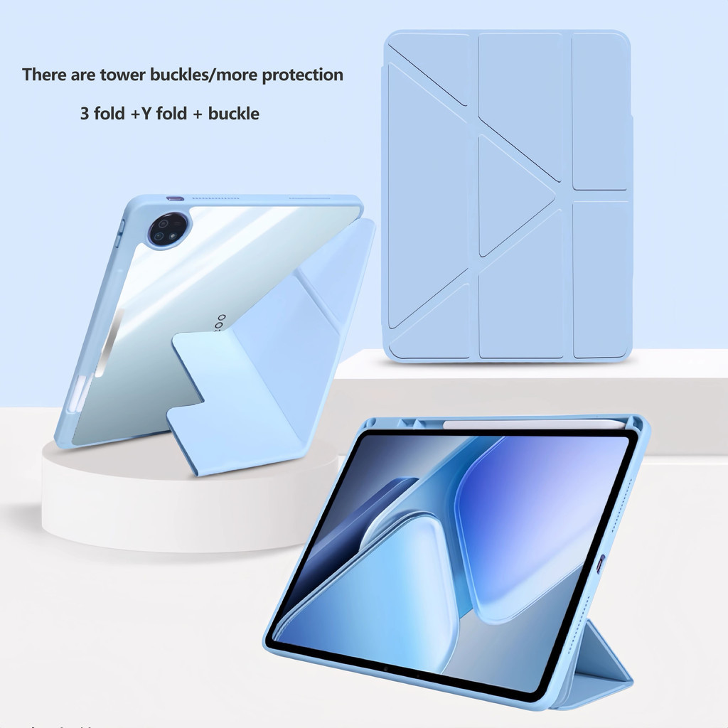 พับ 3 + Y พับอะคริลิคสําหรับ Huawei MatePad Pro 12.2 2025 13.2 12X Air 2024 12 SE 11 11.5 S Air 11.5