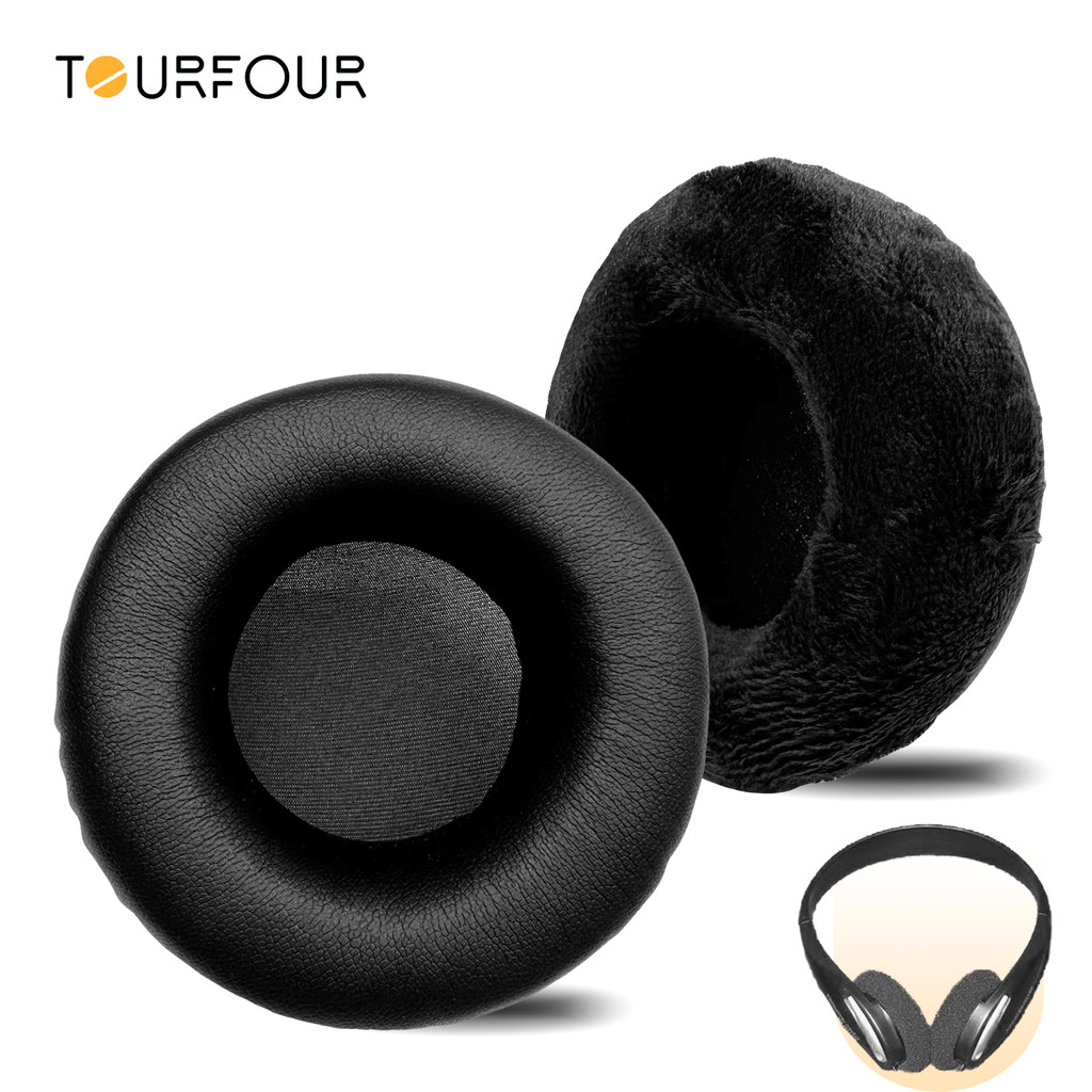TOURFOUR เปลี่ยนแผ่นรองหูฟังสําหรับ Aiwa HP-A272,HP-MO46 หูฟังแผ่นรองหูฟังแขน Earmuffs ชุดหูฟัง