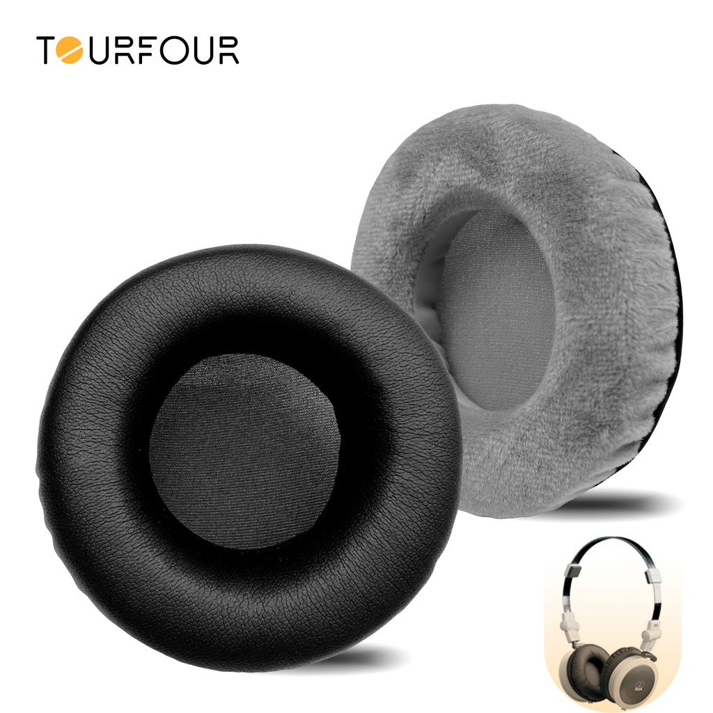 TOURFOUR เปลี่ยนแผ่นรองหูฟังสําหรับ AKG K404,K412P,K414P,K416P,K24P,K26P,K27I หูฟังแผ่นรองหูฟัง Earm