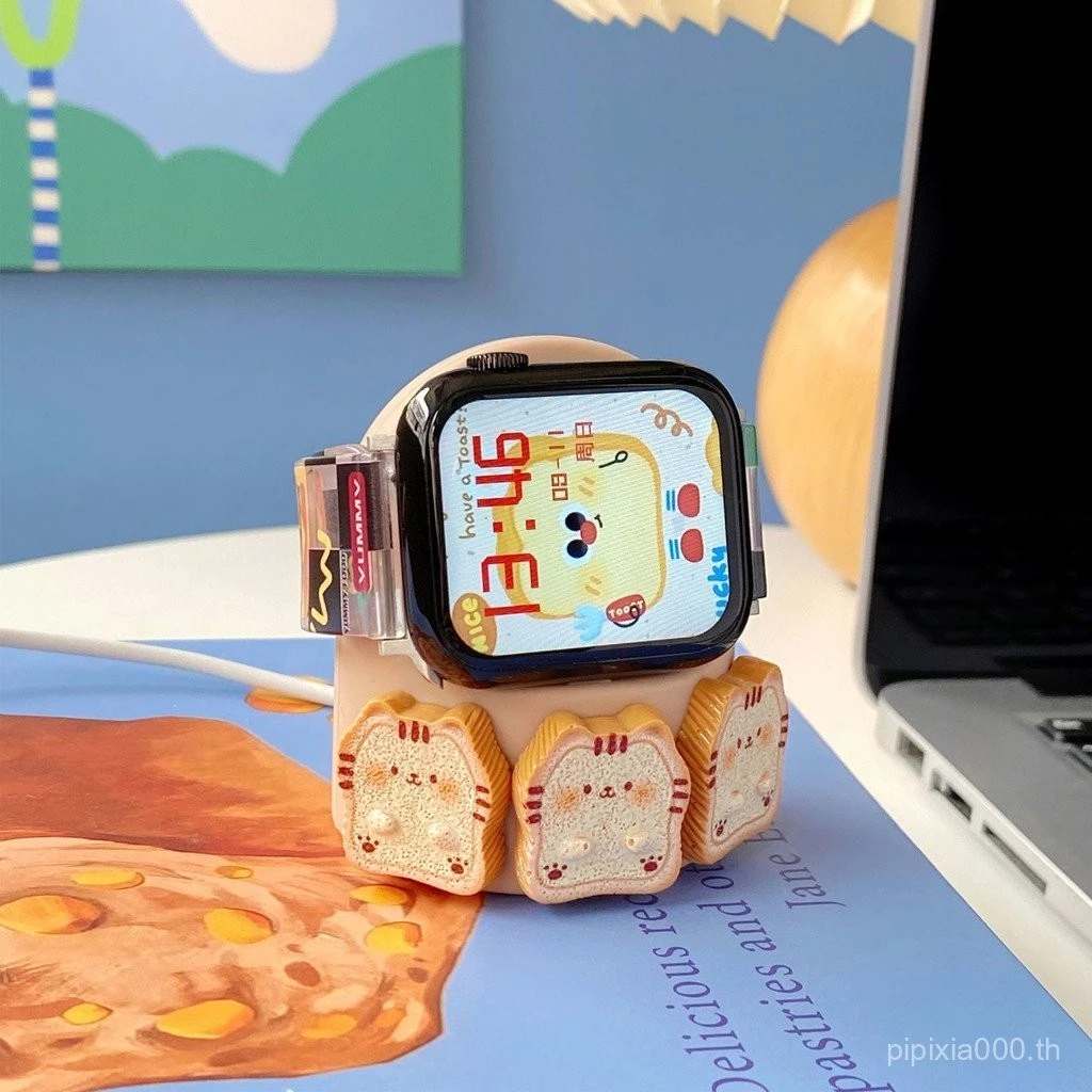 เหมาะสําหรับฐานชาร์จ Applewatch/ขาตั้ง/อุปกรณ์ iwatch Apple Watch Stand การ์ตูนน่ารักเป็นพิเศษ