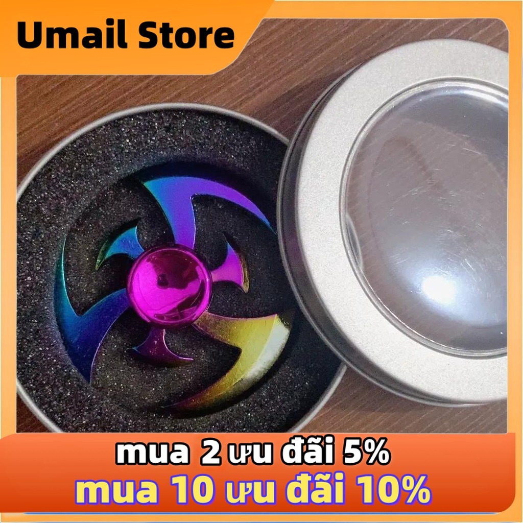 (+Container)โลหะผสมสังกะสี Fidget Spinner ของเล่นคลายเครียดอินฟินิตี้ (METAL SPINER)