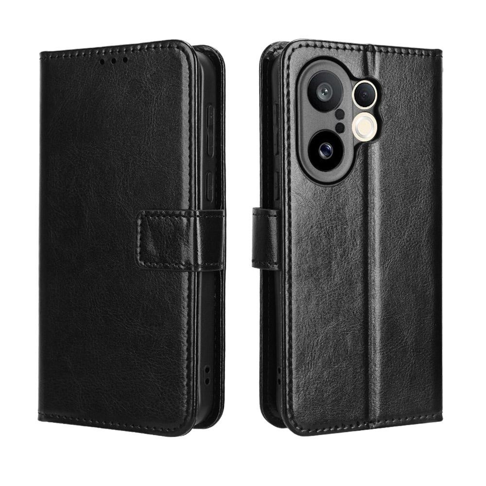 Flip Case สําหรับ VIVO X200 FE X200FE V2503 กระเป๋าสตางค์หนัง PU ฝาหลังช่องเสียบการ์ดขาตั้งเคสโทรศัพ