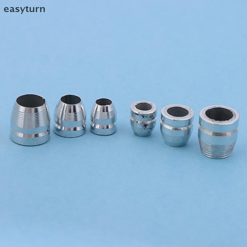 Easyturn 10 ชิ้นรอบ Handle Wedges ค้อนเหล็ก Handle Splitting Wedge ชุดสําหรับซ่อม Axe Claw ค้อนเหล็กสําหรับช่างไม้การบํารุงรักษา TH