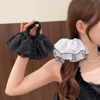 ยางรัดผมผ้าชีฟอง แฟชั่นประดับผม พร้อมส่ง