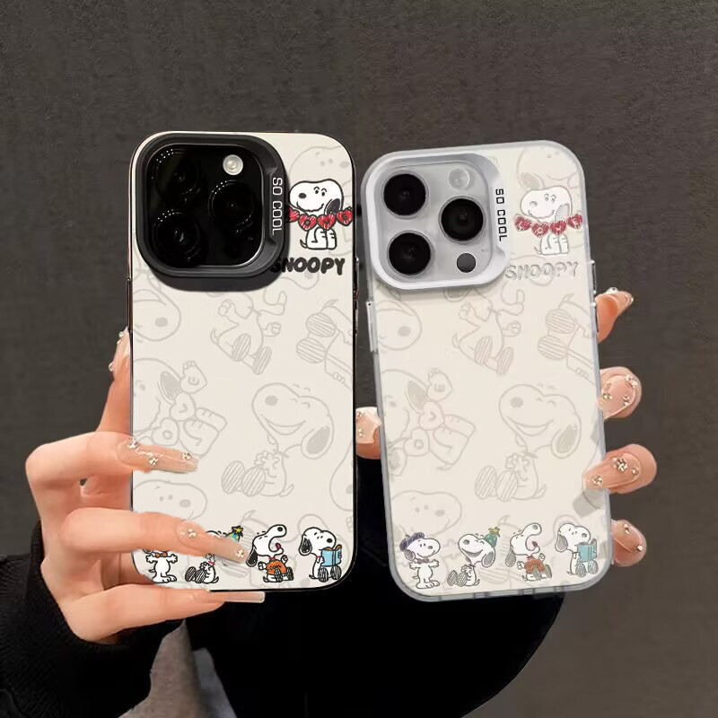 Simple Snoopy สําหรับ OnePlus NORD 4 3 Lite 5G NORD CE 3 4 2 5G 8T เคสโทรศัพท์น่ารัก INS เกาหลี PC H