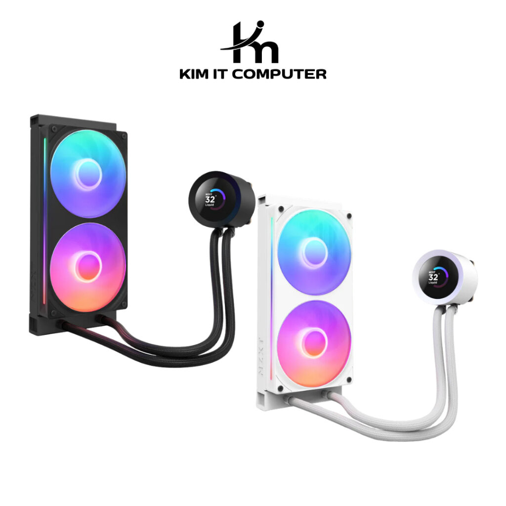 NZXT KRAKEN PLUS 240 RGB (RL-KR240-B2/W2) 240mm AIO Liquid CPU Cooler