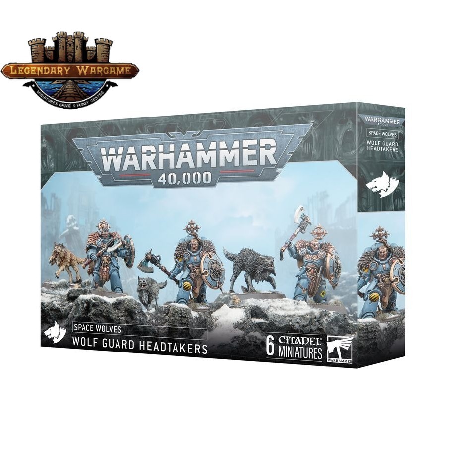 (GWพร้อมส่ง) SPACE WOLVES: WOLF GUARD HEADTAKERS