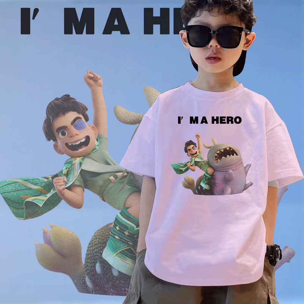 พร้อมส่ง 2025 เด็ก เอลิโอ Elio Disney and Pixar’s Children's T-shirt เสื้อยืดเด็ก ของขวัญวัยรุ่น นุ่