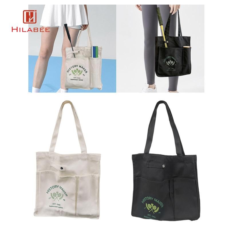 HILABEE กระเป๋าแบดมินตัน แบบ tote bag มีความจุมาก ใช้งานได้ทั้งพกพาและเหมาะสำหรับการเดินทาง