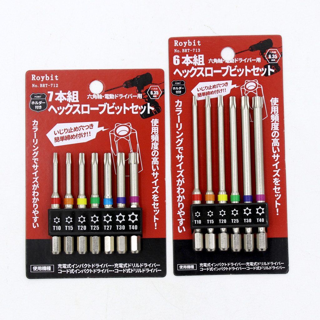 Hexagon Shank Torx ซ็อกเก็ตหกเหลี่ยม Phillips Ball Head หัวไขควงไฟฟ้าด้วยตนเอง Non-Magnetic High-