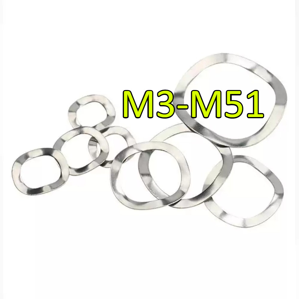 304 แหวนรองคลื่นสแตนเลส M3-M51 (JSK-XD-TH)