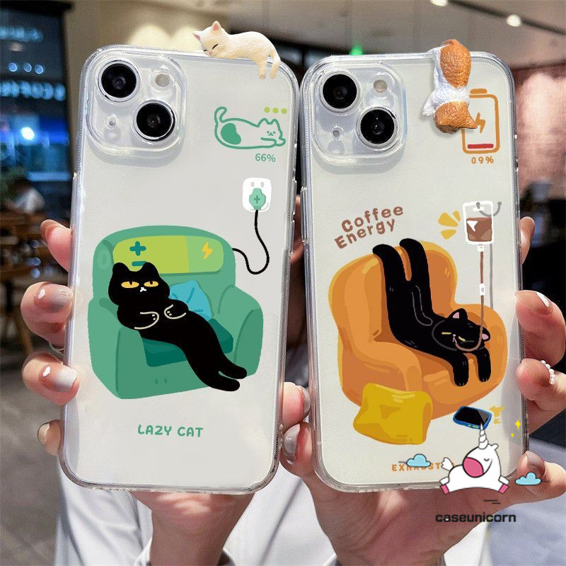 สําหรับRealme C65 C75 หมายเหตุ 60 60X 50 C67 C55 C51s C15 C53 C25Y C25s C21 C51 C21Y C11 5 5i 12 9i 7 11 5s C63 C31 C35 C3 C17 C3 C3 C35 C3 C3 C3 C3 C3 C30 C3 C25 เคสลายการ์ตูนลูกแมว