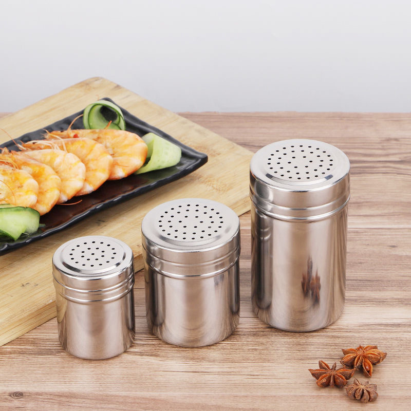 OMC กระบอกโรย ช่องโรย หลายขนาด โรยเกลือ โรยไอซิ่ง โรยโกโก้ สแตนเลส อุปกรณ์ เบเกอรี่ - รูปที่ 2