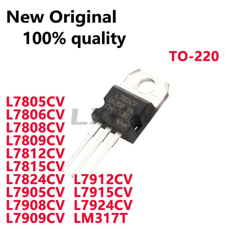 1-5PCS L7805CV L7806CV L7808CV L7809CV L7812CV L7815CV L7905CV L7908CV L7909CV L7912CV L7915CV L7915