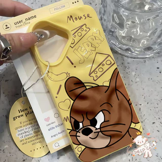 ✨ นี่ยม! ✨ เคสเหมือนอุกกาบาต เคสคู่ ภาพการ์ตูน น่ารัก หนู สําหรับIPhone16 15 14 13 12 11 7 8 plus Pro Promax X XR XS
