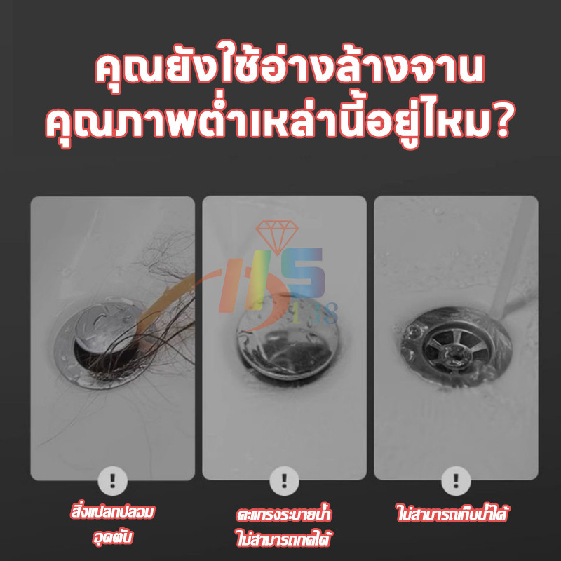 ตัวกรองอ่างล้างหน้าแบบป๊อปอัพ ตัวกรองท่อระบายน้ำ จุกปิดท่ออ่างล้างหน้า ลายหมาตุ๊กตาน่ารัก ใช้กับอ่างขนาด 34-40mm - รูปที่ 3