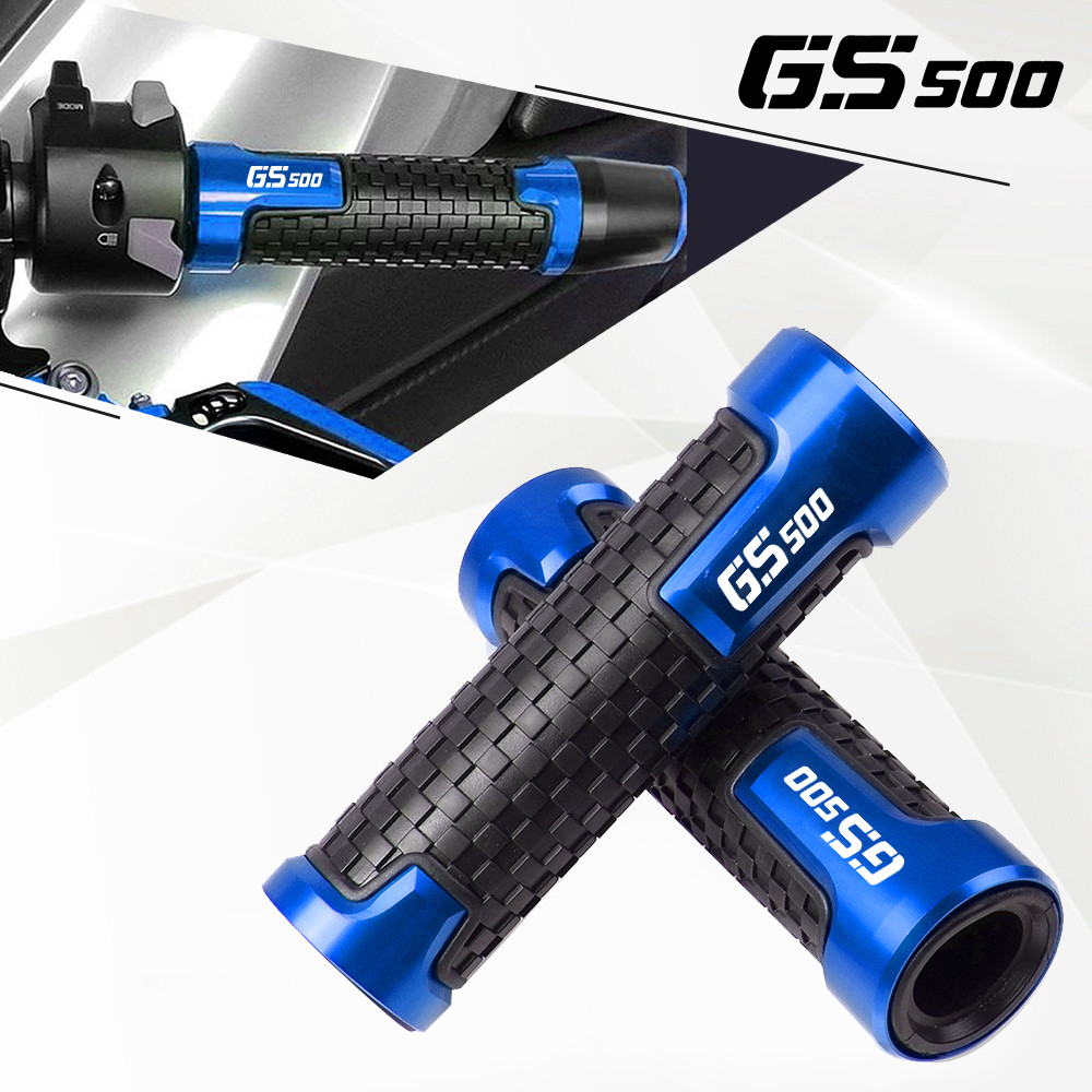 GHandlebar Grips สําหรับ SUZUKI GS500 GS 500 F/E GS500F GS500E 1989-2010 1990 1991 อุปกรณ์เสริมรถจัก