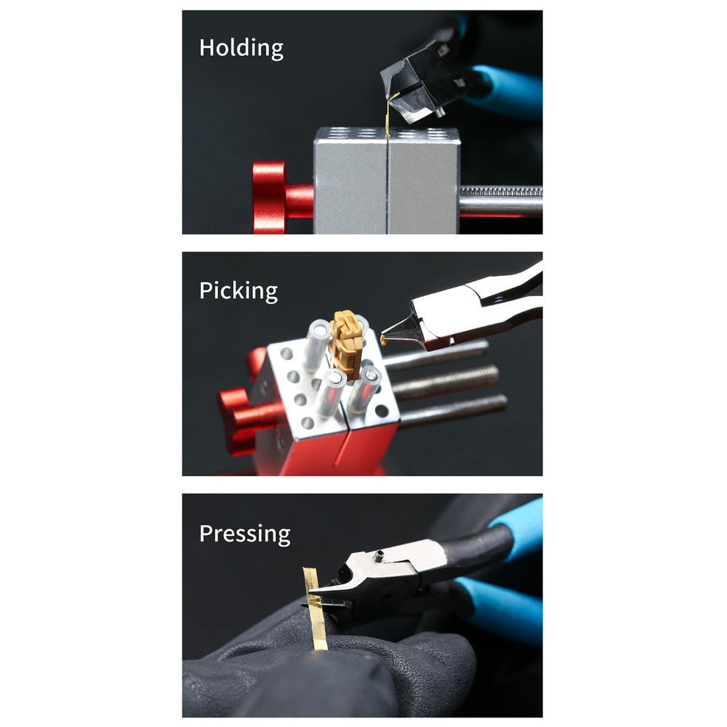 EZShopping RUITOOL คีมตัดขนาดเล็กพลาสติก Gunpla Nipper Plier Double Edge - RT12