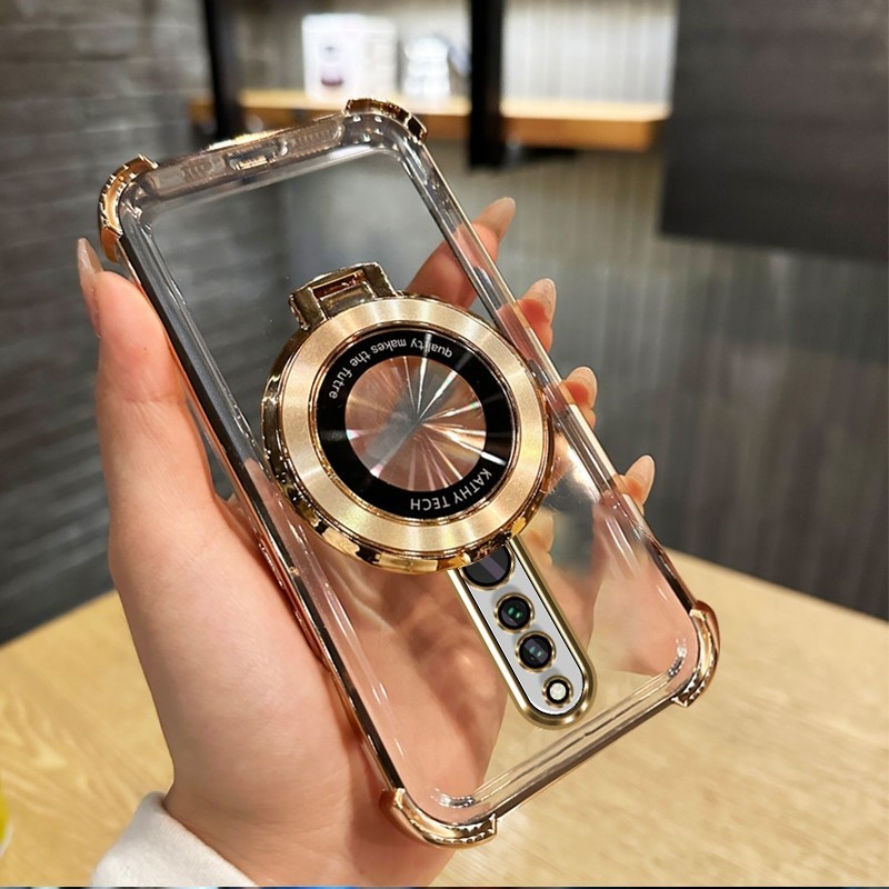เคสสําหรับ Redmi 8A xiaomi Redmi 8 Redmi 8A pro สี่มุมถุงลมนิรภัยวงเล็บแม่เหล็กเคสโทรศัพท์