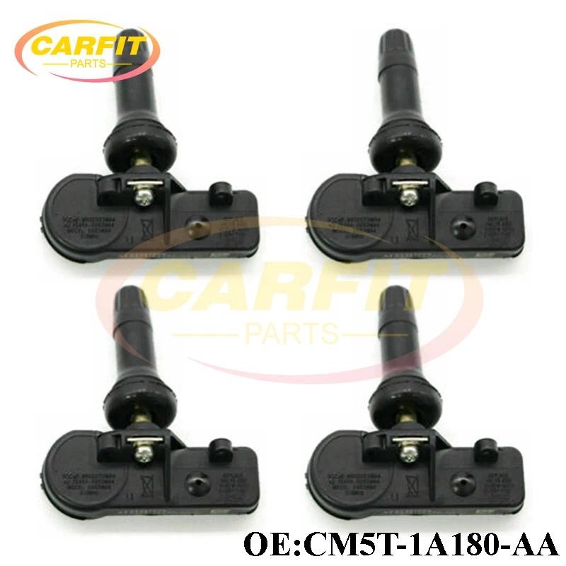 4PCS CM5T-1A180-AA DE8T-1A180-AA 9L3Z1A189A TPMS เซ็นเซอร์ความดันยางสําหรับ Ford C-MAX E-150 Explore