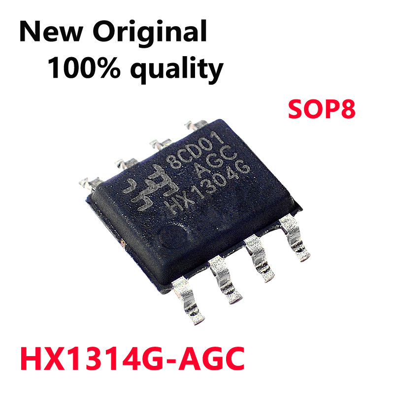 10/PCS ใหม่ OriginalHX1314G-AGC HX1314G SOP8 Rectifier step-down regulator ชิปในสต็อก