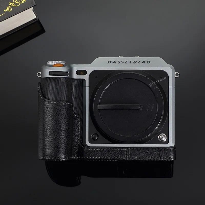 หนังกล้องครึ่งสําหรับ Hasselblad X1D II 50C /X1D2 X1DII Handmade หนัง