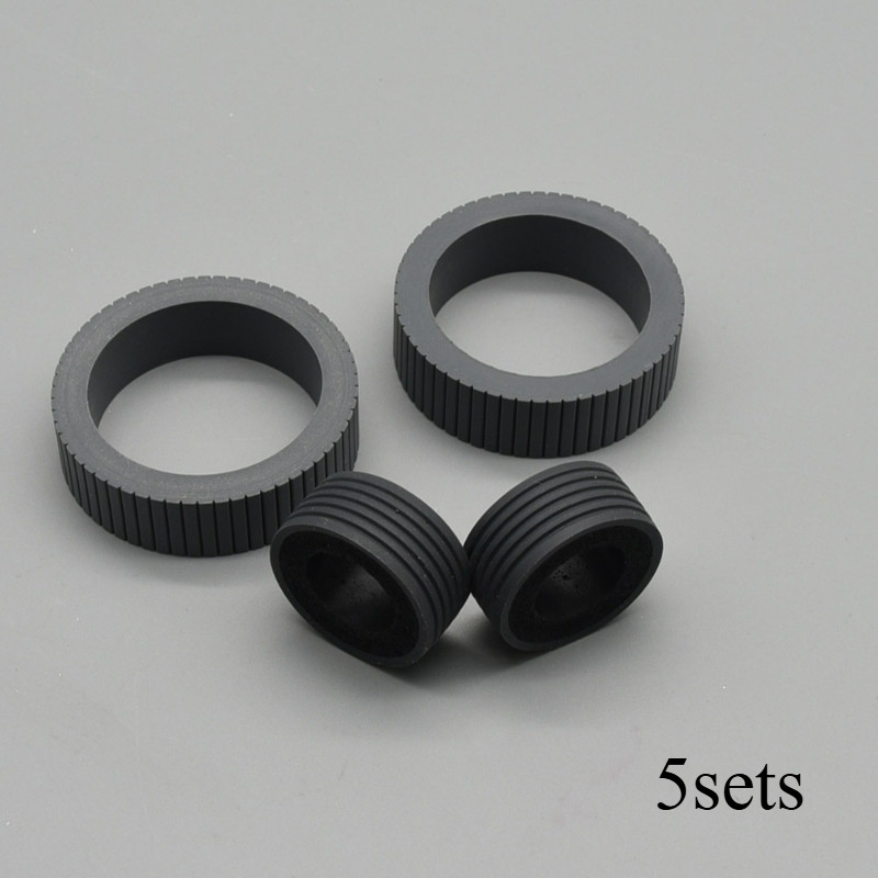 5X B12B819031 ชุดลูกกลิ้งยางสําหรับ EPSON ES-400 ES-500 ES-865 DS-530 DS-570 DS-575 DS-770 DS-780 DS