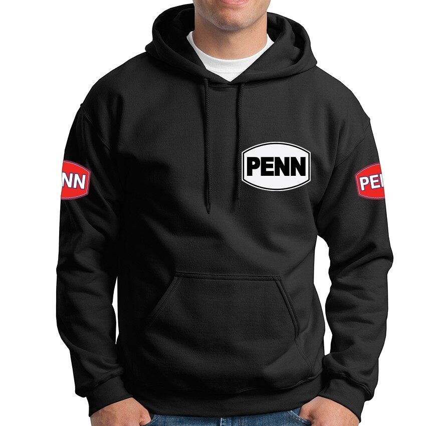 HOT DEAL Penn Fishing Tackle ปลาเกียร์เหยื่อ Rods Reel Lure Unisex T เสื้อ Hoodie เสื้อกันหนาว PEN-HD-0008