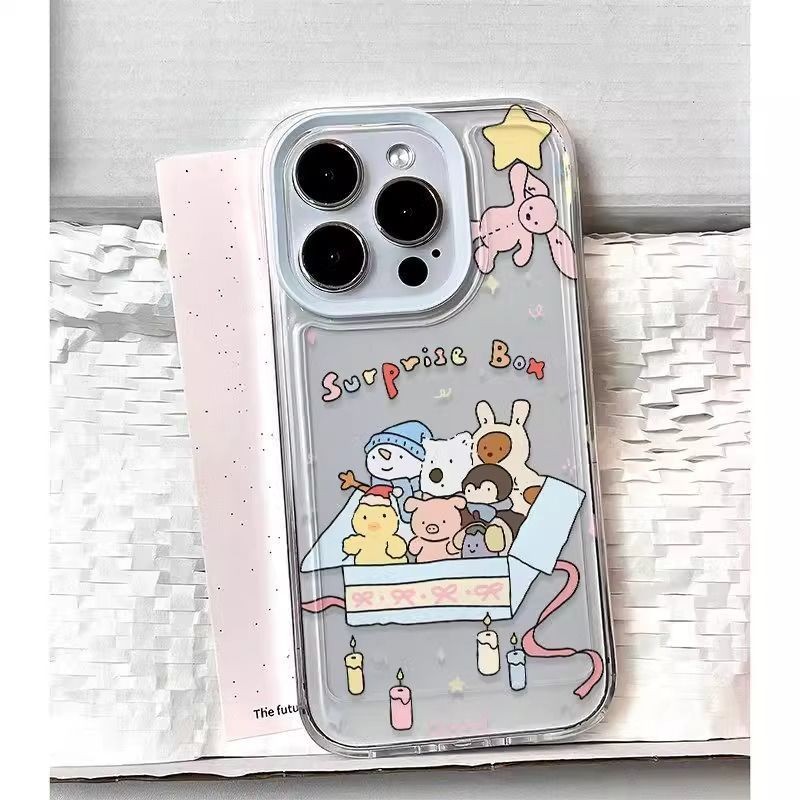 Softcase Fun Creatures Infinix ola ใส Anti-slip original INFINIX SMART 5 6 7 8 9 HOT 8 9 PLAY 10 PLA