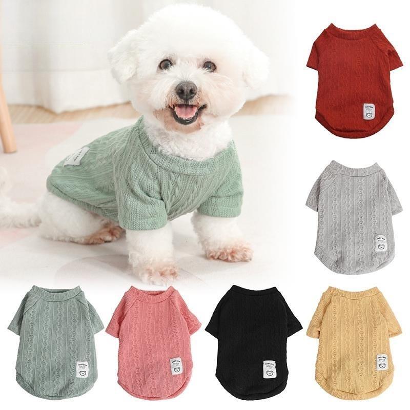 เสื้อกันหนาวสัตว์เลี้ยงถักนุ่มนิ่ม | เหมาะสําหรับแฟชั่นฤดูใบไม้ร่วงและฤดูหนาวของสัตว์เลี้ยงสุนัข/แมว