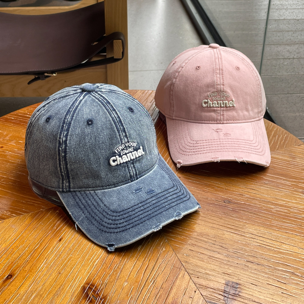 Retro Frayed White Distressed Frayed Cowboy Cap