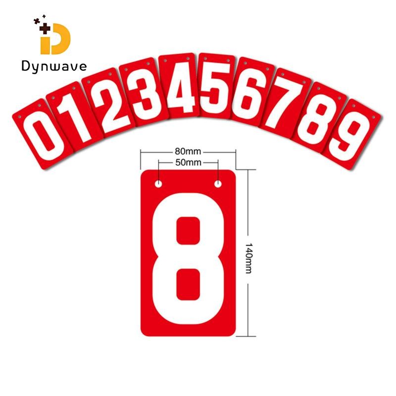 Dynwave Score Keeper Flipper Numbers 0-9 สําหรับเทนนิสและกีฬาอื่น ๆ