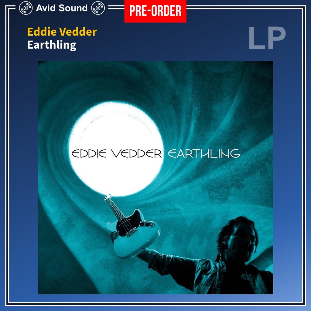 Pre-Order แผ่นเสียง Eddie Vedder Earthling ใหม่ ซีล Eddie Vedder Vinyl LP
