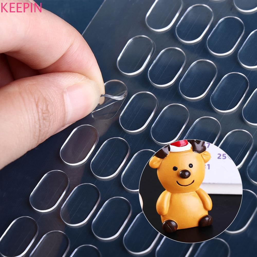 สติ๊กเกอร์ KEEPIN กาวกาวในตัวสองด้าน ตุ๊กตาแพทช์โปร่งใสแข็งแรง